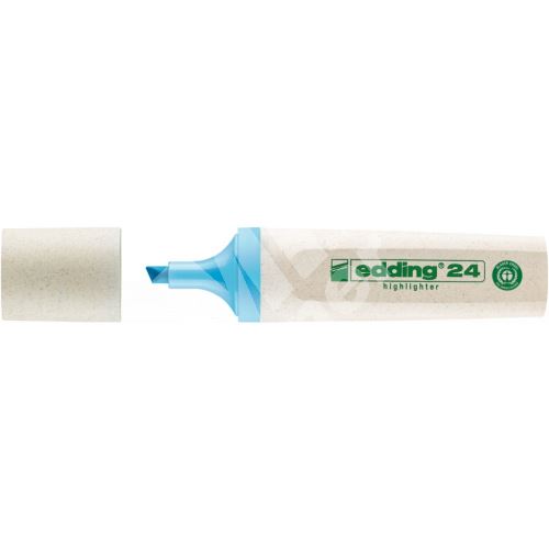 Zvýrazňovač Edding 24 EcoLine, modrá 1