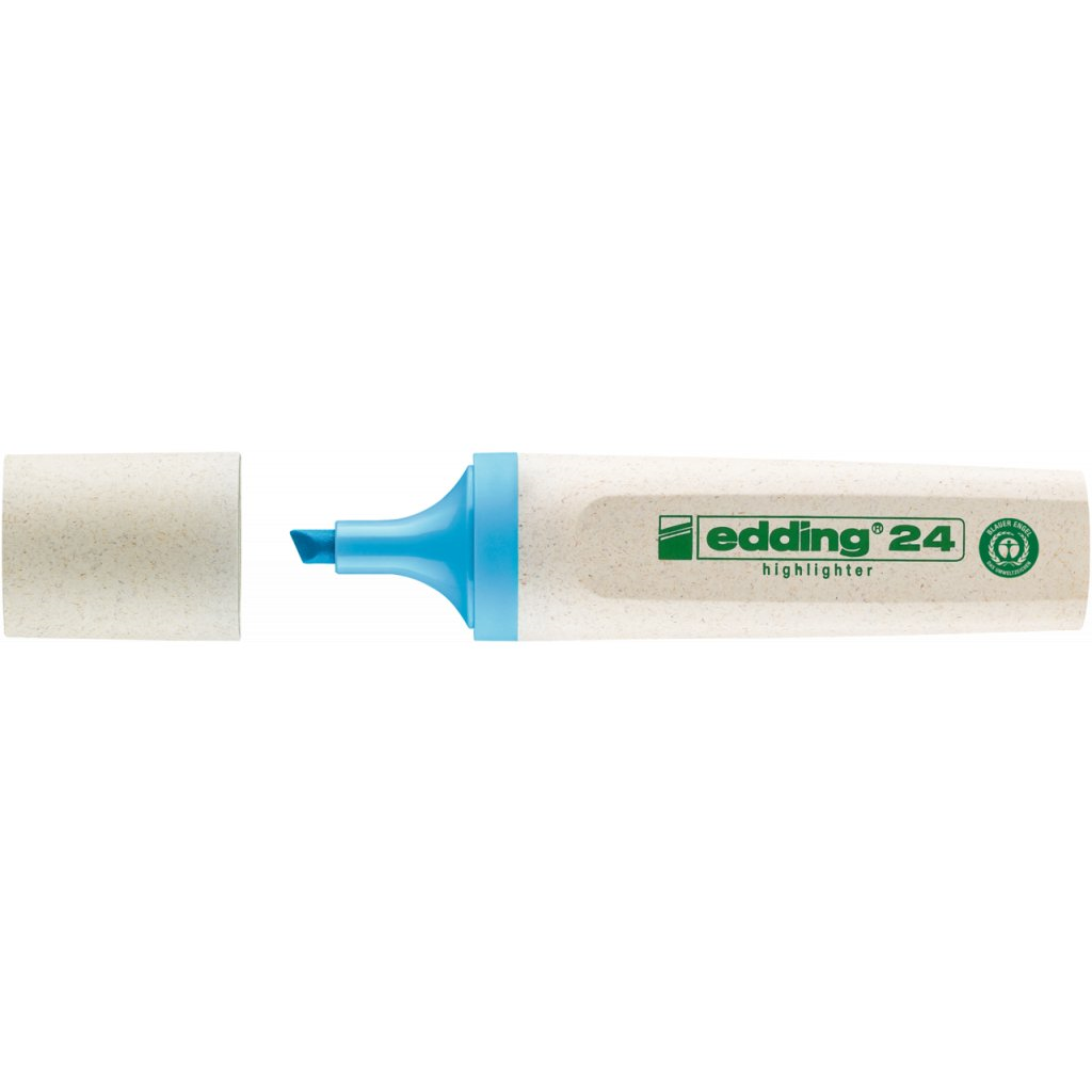 Zvýrazňovač Edding 24 EcoLine, světle modrá