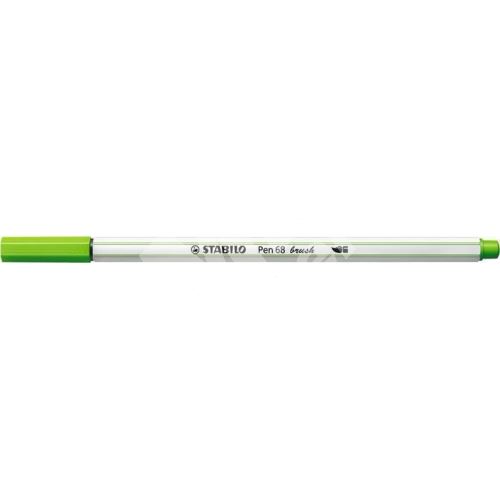 Štětcový fix Stabilo Pen 68 brush, zelená 1