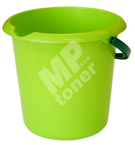 Spokar Green Line GL12 zelený plastový kbelík s výlevkou 10 litrů 1