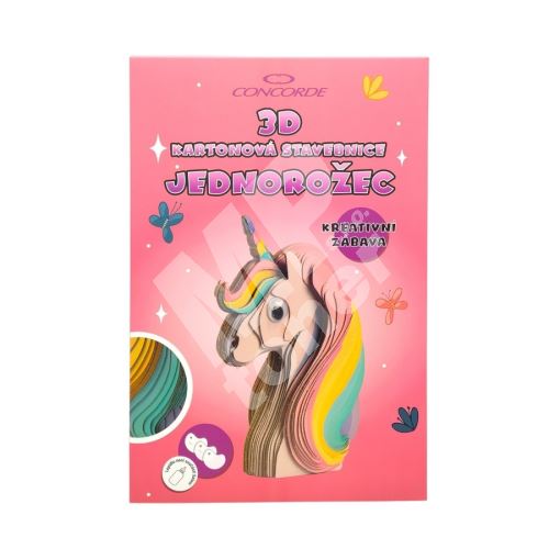 3D kartonová stavebnice Concorde, Jednorožec 1