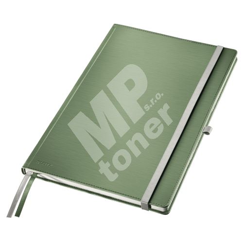 Leitz Style zápisník A4, tvrdé desky, linkovaný, zelenkavý 1