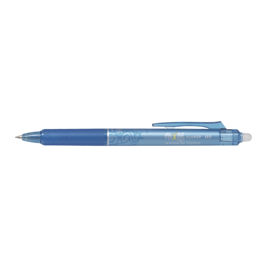 Kuličkové pero Pilot Frixion Clicker, světle modrý, 0,5, gumovatelný