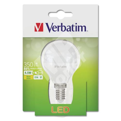 Verbatim LED 52641, E14, žárovka teplá, 1