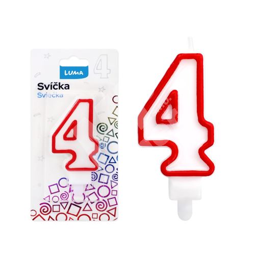 Svíčka Luma č. 4 1