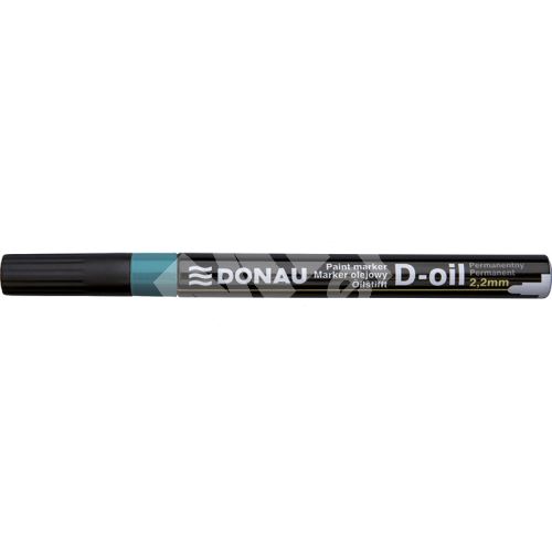 Donau D-oil lakový popisovač, 2,2 mm, zelený 1