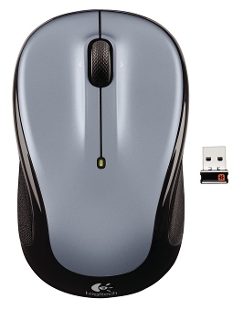 Myš Logitech Wireless Mouse M325 nano, Stříbrná