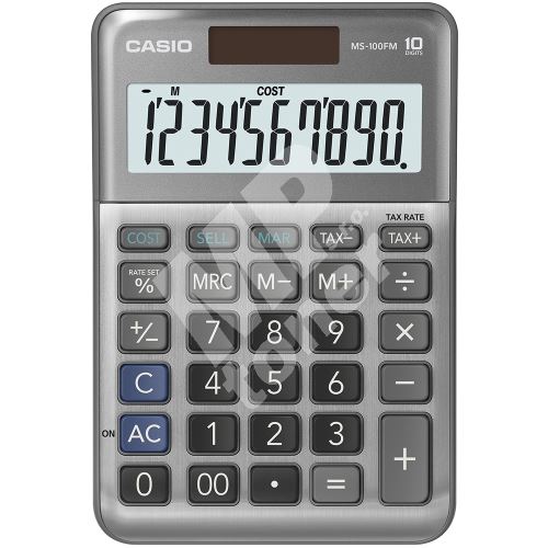 Stolní kalkulačka Casio MS-100FM 1
