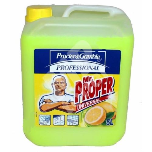 Mr. Proper Profesionál Lemon univerzální citronový čistič 5 l 1