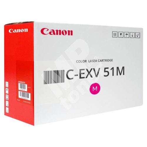 Toner Canon CEXV51M, magenta, 0483C002, originál 1