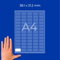 Mrazuvzdorné etikety 38,1 x 21,2 mm, 25 listů A4  L7971-25 4 (4)