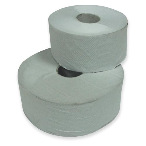 Toaletní papír Jumbo 190, 1-vrstvý, standard, šedý