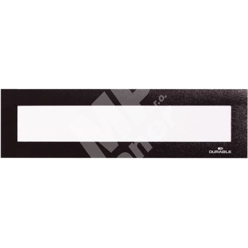 Magnetický rámeček Duraframe Magnetic Top, černá, 323x66 mm, Durable 3