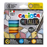 Fixy Carioca Metallic, maxi hrot, 6 barev 2 (1)