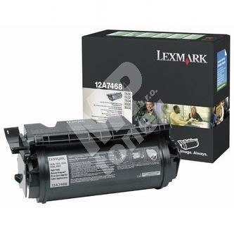Toner Lexmark T630, 12A7468, originál 1