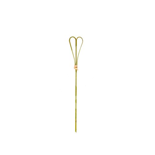 Napichovadlo bambus, srdce 180 mm, 100 ks 1