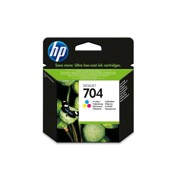 Inkoustová cartridge HP CN693AE, HP Deskjet 2060, color, No.704, originál