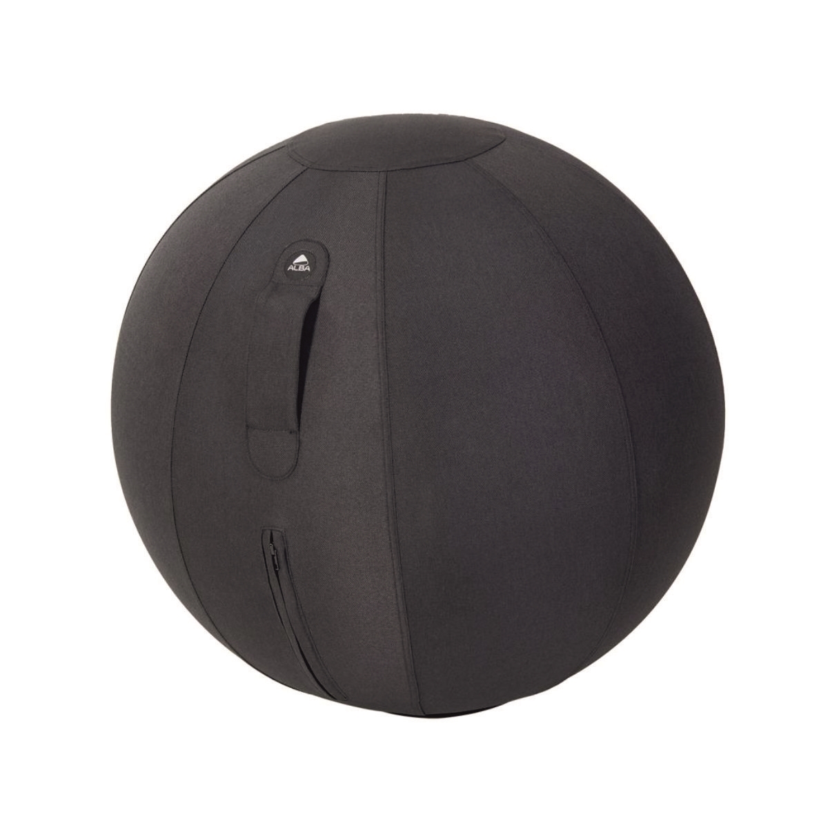 Ergonomický balanční sedací míč Alba, černý