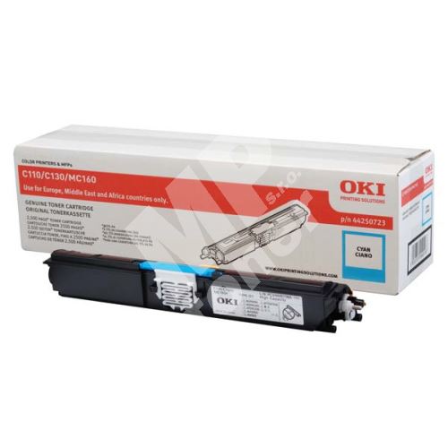 Toner OKI 44250723 cyan originál 1