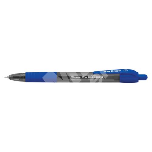Kuličkové pero Berlingo Classic Pro, 12ks, 0.7mm, modré 1