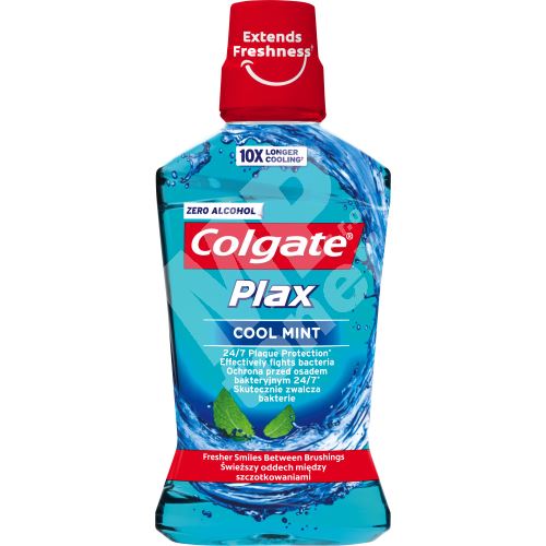 Colgate Plax Cool Mint ústní voda bez alkoholu, 500 ml 1