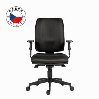 Kancelářské ergonomické křeslo Powerton Hana, černé Kancelářské ergonomické křeslo Powerton Hana, černé