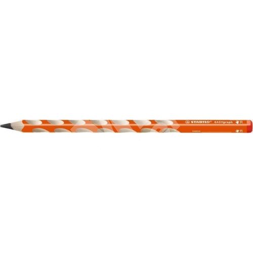 Grafitová tužka Stabilo Easygraph, pro praváky, HB, oranžová 1