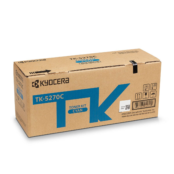 Toner Kyocera TK-5270C, EcoSYS M6230, M6630, P6230, cyan, originál