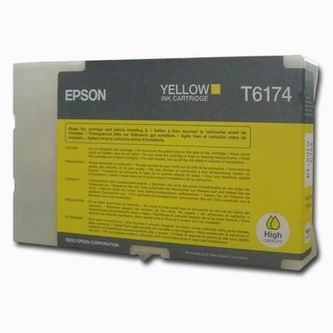 Inkoustová cartridge Epson C13T617400, B500, B500DN, B300, žlutá, HC, originál