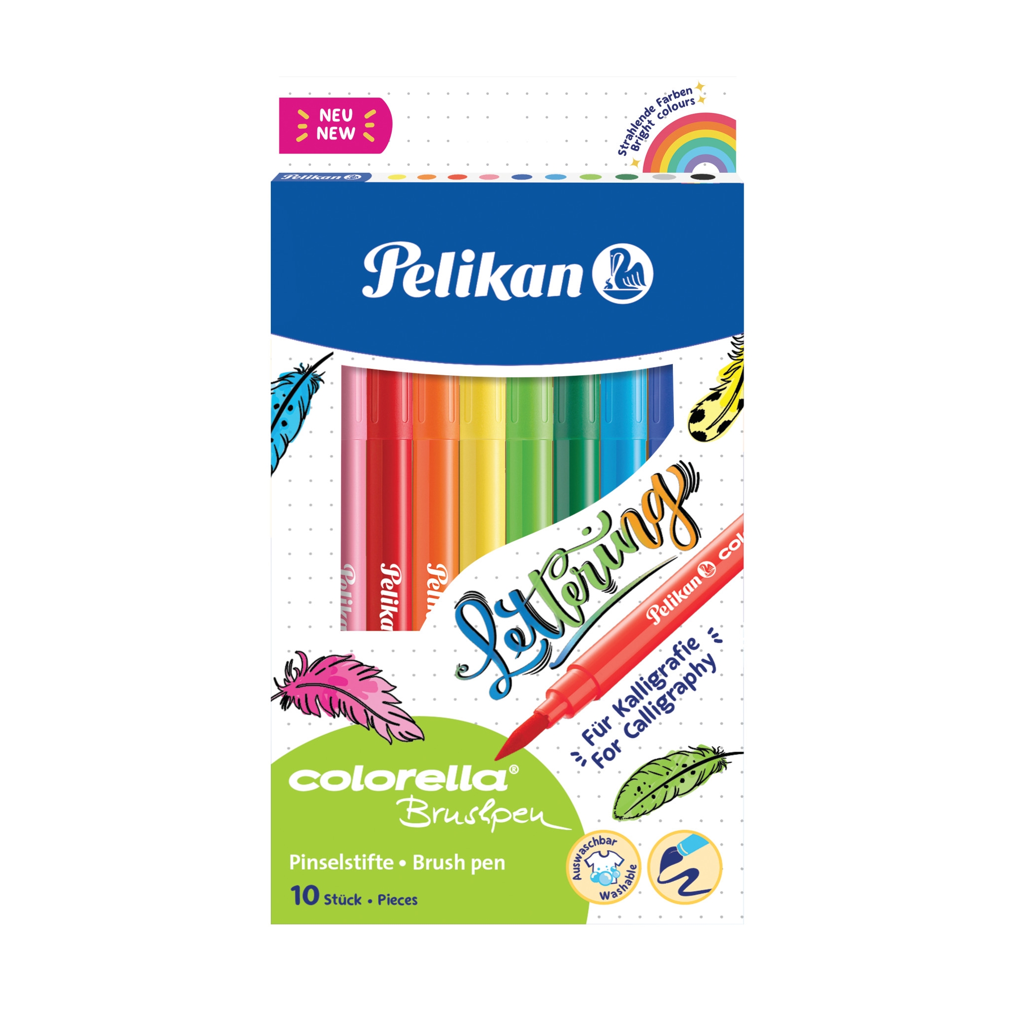 Fixy Pelikan Colorella štětcové, 10 barev
