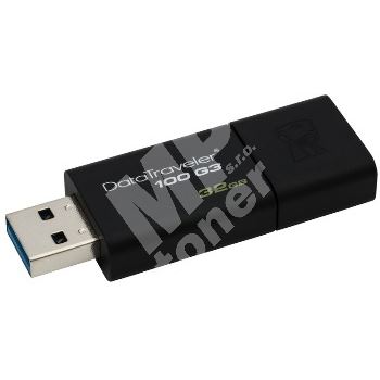 Kingston 32GB DataTraveler 100 G3, USB flash disk 3.0, černá 1
