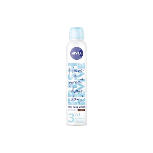 Nivea Fresh Revive suchý šampon pro tmavší tón vlasů, 200 ml 1