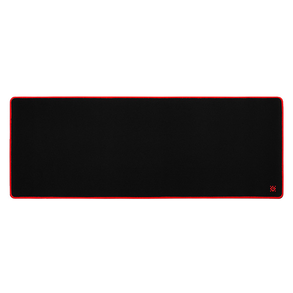 Herní podložka pod myš Defender Black Ultra, černá, 80x30 cm, černá