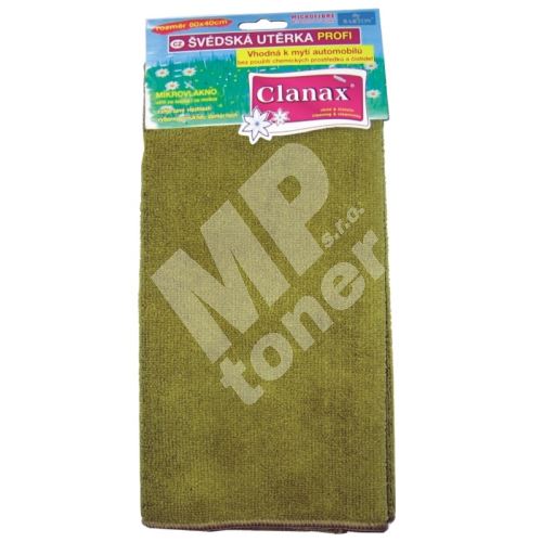 Clanax Profi Big švédská utěrka z mikrovlákna 60 x 40 cm 1 kus 1
