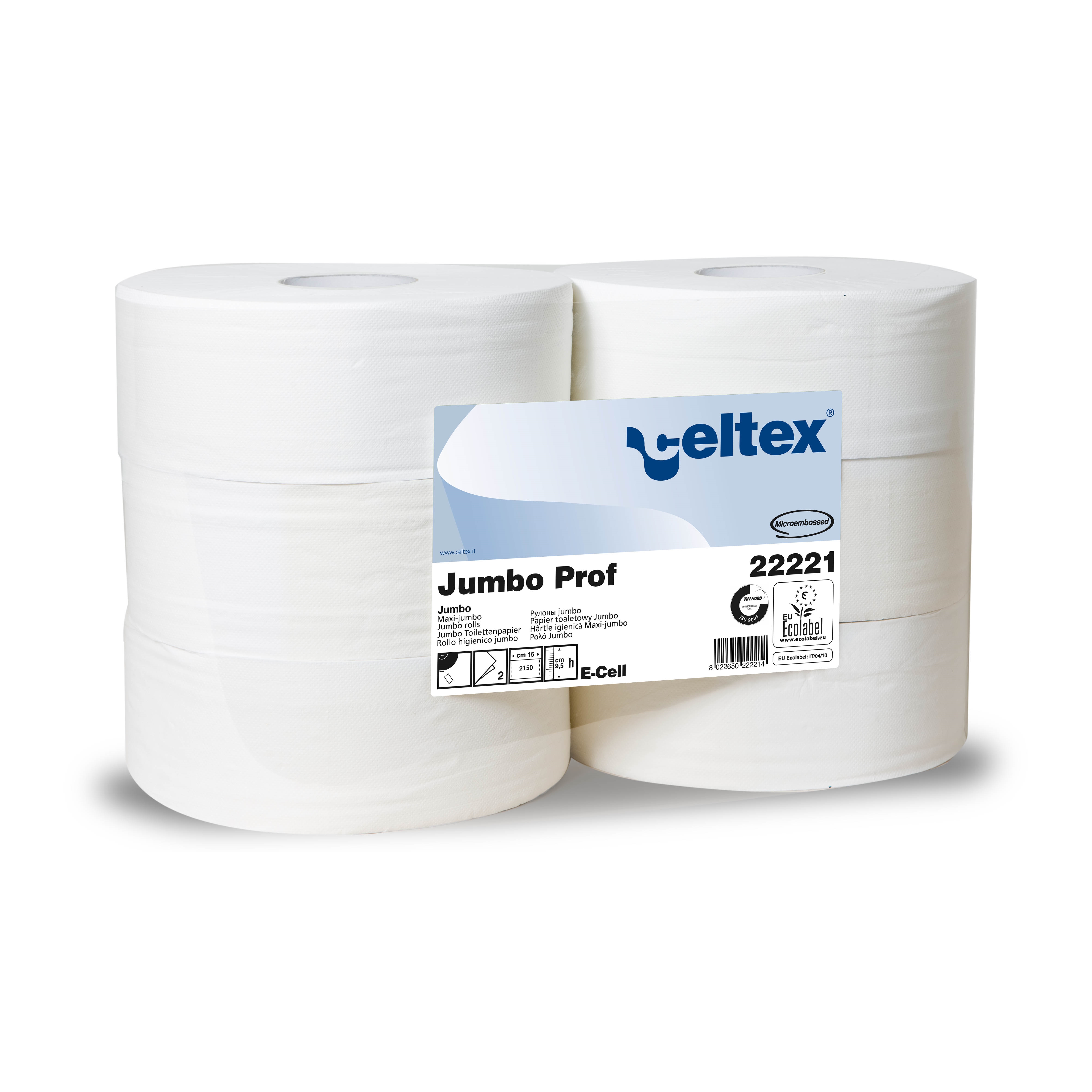 Toaletní papír Jumbo role CELTEX Lux 2vrstvy