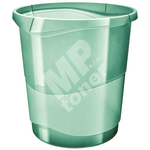 Odpadkový koš Esselte Colour Ice, průhledná zelená, 14 l 1