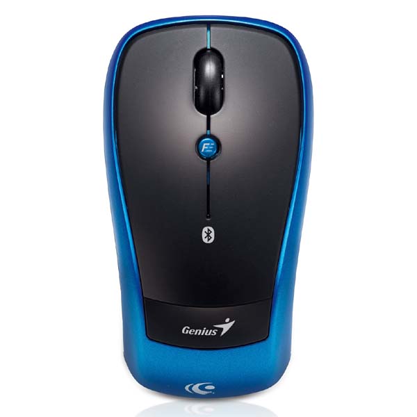Myš Genius Traveler 9005BT, 1200DPI, bluetooth, optická, 4tl., bezdrátová, černo-modrá