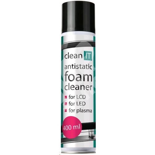CLEAN IT Antistatická čistící pěna na obrazovky 400ml 1