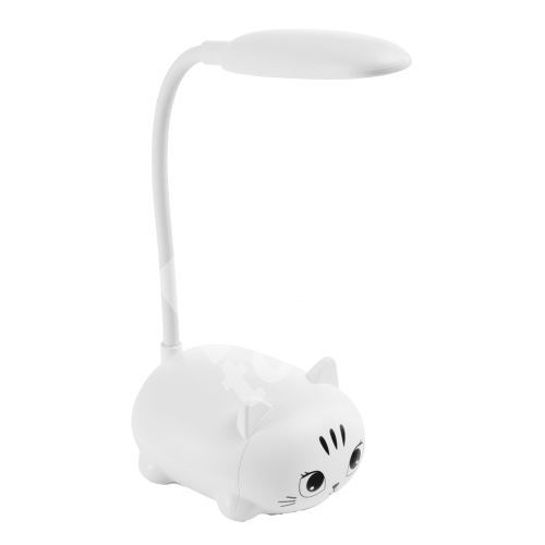 LED lampička Miquelrius B2F, Night Kitty, bílá 1