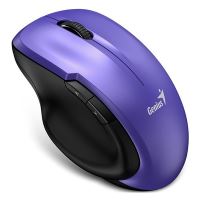 Ergonomická myš Genius Ergo 8200S, 1200DPI, optická, 5tl., bezdrátová, fialová Ergonomická myš Genius Ergo 8200S, 1200DPI, optická, 5tl., bezdrátová, fialová