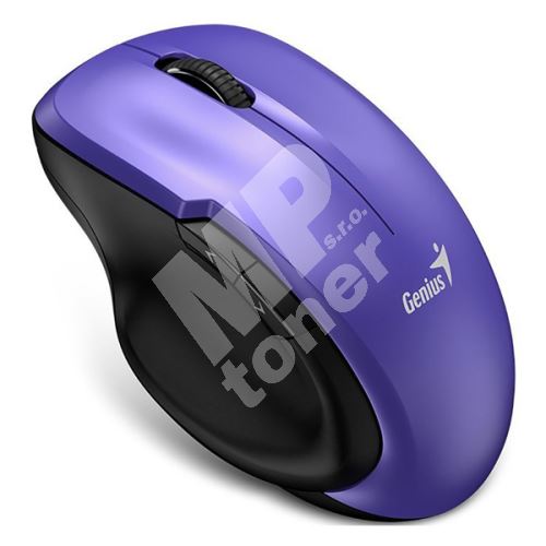 Ergonomická myš Genius Ergo 8200S, 1200DPI, optická, 5tl., bezdrátová, fialová 1