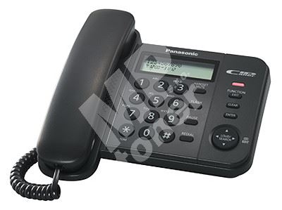 Telefon Panasonic KX-TS 560FXB černý 1