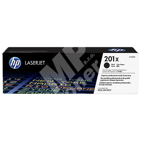 Toner HP CF400X, black, 201X, originál 1