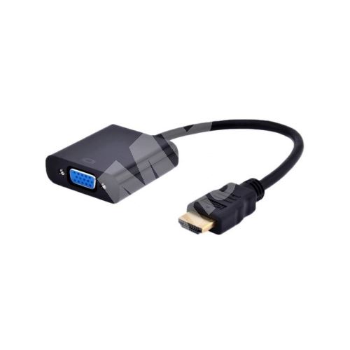 Gembird Adapter HDMI-A - VGA (M/F), černý 1