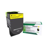 Toner Lexmark 71B20Y0, CS417, CS317, CX517, yellow, originál
