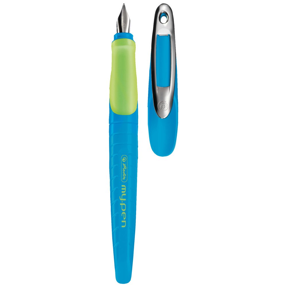 Bombičkové pero Herlitz My.pen M, modro-zelené