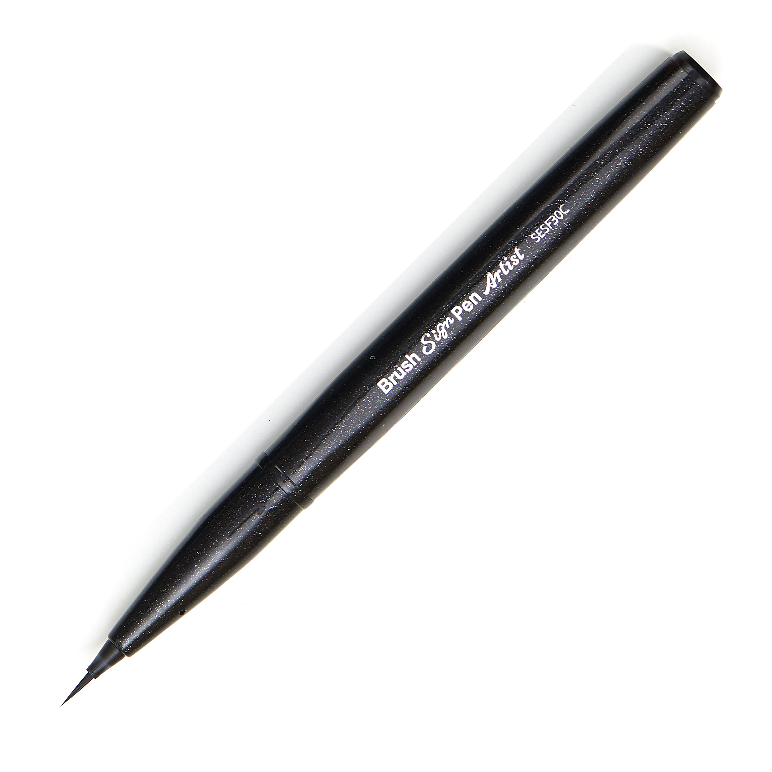 Štěteček barevný Pentel Sign Pen Artist SESF30C, černý
