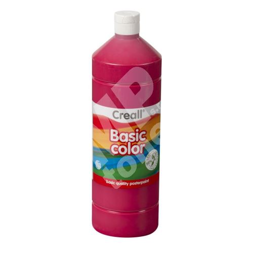 Creall temperová barva, tmavě červená, 1000ml 1