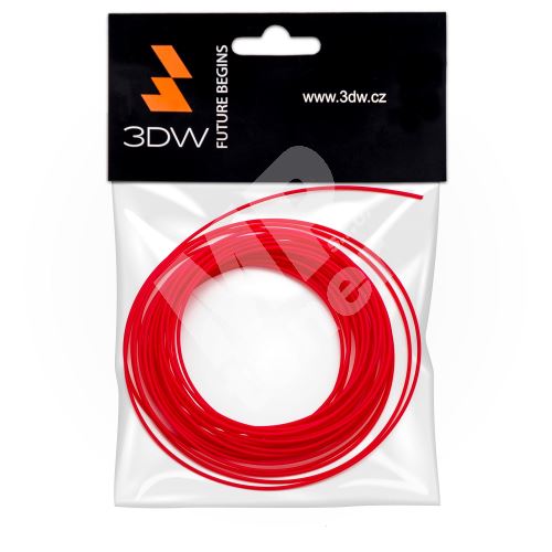 Tisková struna 3DW (filament) ABS, 1,75mm, 10m, červená 1
