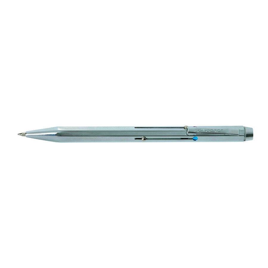Kuličkové pero Concorde Classic, stříbrné, 4barevné